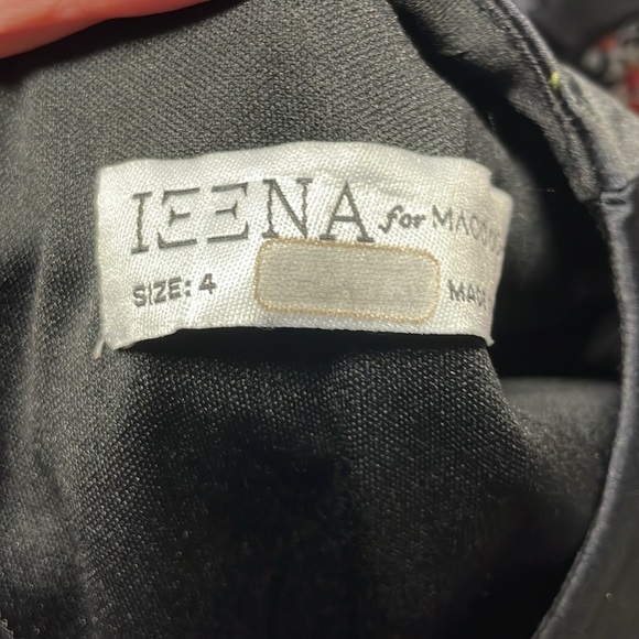 Ieena for Mac Duggal Floral Empire Waist Jewel Neck - Picture 8 of 8